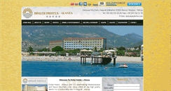 Desktop Screenshot of alanya.dinler.com